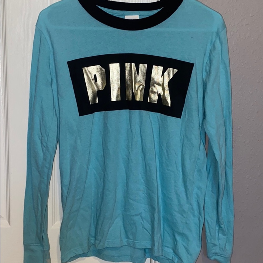 Pink long sleeve tee